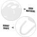 Holibanna 2pcs Shape Coat Hanging Hook Over Towel Hangers Door Racks Heavy Hanger Hooks Rabbit The Clothes - Buy Online on GoSupps.com