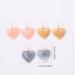 Buy Feyley Earrings - 3 Pairs Korean Fashion Minimalist Hook Vintage Y2K Peach Heart Party Jewelry for Women & Girls - Buy Online on GoSupps.com