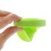 Mini menstrual cup foldable menstrual cup 170 ml heat-insulating reusable for outdoor camping hiking (green)