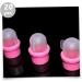 Bouchons De Trempage Pour Ongles Pratiques Lot De 20 Couvercles Dissolvants Solide En Plastique Adapt s Pour Soins Cuticules Et Vernis Uv Usage Domestique Manucure - Buy Online on GoSupps.com