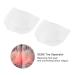 Valgus Corrector Toe Protector for Bunion Pain Relief - White - Buy Online on GoSupps.com