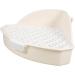 BESPORTBLE 3pcs Rabbit Triangle Potty Toilet Pets Rat Litter Small Animal Litter Indoor White Abs Potty Pad 25.00X19.00X10.00CMx3pcs Whitex3pcs - Buy Online on GoSupps.com