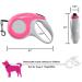 Ruayia New Classic Pull-Out Dog Leash for Dogs up to 52kg - Ultra-High Strength 360 Guide & Braking System - 3m Pink - Buy Online on GoSupps.com