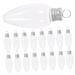 ABOOFAN 20pcs Candy Pendant Beverage Party Shape Bulb Water Shaped Multi-Functional Light Empty Holder Case