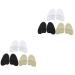 NOLITOY 6 Pairs Forefoot Pad Ladies Pumps Forefoot Cushion Pads of Foot Cushion Foam Sponge Dress Shoes for Women Heels Sponge Shoe Pads Dragonfly Hair Clips for Women Insole High Heel Gel