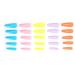 Colorful ABS Fake Nail Tips - Easy to Trim & Perfect for Home Use | International Shipping Available - Buy Online on GoSupps.com