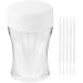 Supvox tep interdental brushes 200 pieces interdental brush to toothpick plastic. Safe tooth cleaning Tool for adult women (white) interdental brush brushes