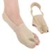 CAZARU FXJ Toe straighteners Gel Two Toe Splint Straightener Corrector Hallux Valgus Orthopedic Foot Brace Support
