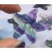 1pcs Natural Rainbow Fluorite Starfish Carved Quartz Crystal Starfish Stone Crystal Charms Women Jewelry Gift Full of Texture - Buy Online on GoSupps.com