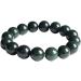 Natural Stone Bead Bracelet Men's Stone Bead Elastic Beaded Bracelet Men's Bracelet Jewelry Gift 14mm - Buy Online on GoSupps.com
