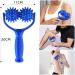 Ultimate Blue Bone Massage Roller with Handle - Interchangeable Fascia Balls for Pain Relief in Arms Legs Back & Shoulders - Buy Online on GoSupps.com