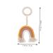 MERRYHAPY Mini Wreath Teether - Infant Molar Soothing Ring for Teething - Bead Garland Teeth Grinding Tool - Wood Household Props - Buy Online on GoSupps.com