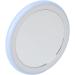 LED Lighted Travel Makeup Mirror Compact Dimmable Pocket Mirror Portable Handheld Makeup Mirror with Light USB Rechargeable Round Small Mirror for Purse Pocket Travel and Sky blue - Buy Online on GoSupps.com