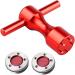 ROYMADE Golf Putter Weights 2pcs 25g with Red Wrench Kit - Replacement for Titleist Scotty Cameron Putters - Buy Online on GoSupps.com