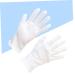 COOLHIYA 12 Pairs Cotton Protective Gloves lab Gloves Hand Muffs Cosmetic moisturizing Gloves Industrial Gloves Coin Jewelry Gloves Inspection Gloves White Cotton Gloves Protection Work M:22X9cm White - Buy Online on GoSupps.com