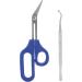 Cuticle Scissor Portable Stable Long Handled Toenail Scissors Rust Proof for Home Travel for Elderly for Pregnant Woman(S) - Buy Online on GoSupps.com