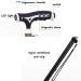 Walking Sticks Walking Stick/Walking Crutches Lightweight Aluminum Alloy Walking Sticks with Lightweight Ergonomic Handle 10 Height Adjustable Levels for Senior Men or Women with Journey - Buy Online on GoSupps.com
