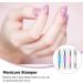 Nail Stamper Kit Nail Printing Tool Nail Polish Pattern Making Aids Nails Seal Mold Nail Stamp Plate Blue Nail Seal - Buy Online on GoSupps.com