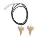 Toddmomy Wire Wrapped Fossilized Shark Teeth Necklace Shark Tooth Pendant Decoration Shark Teeth Charms Tooth Ornament