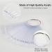 300 PCS Transparent Nail Pattern Pop Sticks - Fan-Shaped Color Display Tips with 6 Metal Rings | Ideal for Nail Studios & Beginners - Practice & Perfect Your Nail Art - Buy Online on GoSupps.com