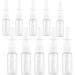 10pcs Empty Nasal Spray Bottles - Fine Mist, Refillable Clear Travel Spray Bottle for Nasal Medications - Buy Online on GoSupps.com