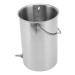 Fdit Stainless Steel Enema Bucket Kit Environmental Materials Enema Detox Equipment Comfortable