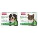 Tick and flea protection spot on for dogs over 15 kg & tick and flea protection spot for cats tick and flea protection with margosa extract 3 x 0.8 ml