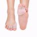 Hallux Valgus Toe Separators Silicone Gel Toe Separators Cushion Corrector Toe Guard Separators 2 Pairs Hammer Toe Guards Help Bunion Pain Relief