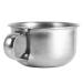 Stainless Steel Shave Bowl - Premium Soap Dish & Foam Tool with Handle for Men s Grooming - Buy Online on GoSupps.com