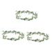 TOPBATHY 3pcs Peony Decorate Camera Insert Home Decoration Mirror Decor Wings Decoration Fake Rattan Camellia Money Leaf Household Decor White Rose Ornaments Wall Decor Eucalyptus Rose Vine As Shownx3pcs 195*9*6cmx3pcs
