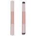 Lip Brush Silicone Lip Applicator Reusable Lipstick Applicators with Cap Portable Lip Brush for Lip Balm Lip Gloss Lip Stick Makeup