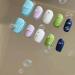 Temperament Enhancement Nail Patch Cute Short Candy Macron Scrub Cute Little Eyes Daily Short Hand-Worn Nail (10-Piece Pack) (Size : L) Large - Buy Online on GoSupps.com