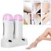 Double-Head Purple Roll-On Wax Device & Warmer | At-Home Hair Removal for Legs & Body | International Shipping Available - Buy Online on GoSupps.com