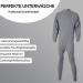 Sherwood One-Piece Functional Children's Underwear - Long-Sleeved Zippered Cold Weather Sweat Suit in Black & Gray - Perfect for International Shipping - Buy Online on GoSupps.com