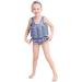 IMEKIS Unisex Kids' One-Piece Swimwear - Adjustable Buoyancy Bathing Suit for 3-4 Years - Blue Grille Swimming Aid - Buy Online on GoSupps.com