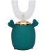 Kids U-Shaped Sonic Electric Toothbrush - Moose Shaped for Children (Green, Ages 6-14) | Intelligent Oral Care Tool - Buy Online on GoSupps.com