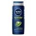 NIVEA NIVEA MEN Energy Care Shower Gel 500ml - Revitalising & Nourishing Mint Extract - Cooling Shower Gel for Active Men