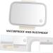 minkissy 1pc Car Vanity Mirror Automobile Makeup Mirror Vanity Sun Visor Mirror Auto Cosmetic Mirror Car Sun Visor Clip-on Vanity Mirror White Touch Aluminum Mirror Shade Car Travel - Buy Online on GoSupps.com