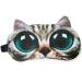 Big Eyes Cat Ice Eye Mask Cooling Eye Mask for Sleeping Blackout to Help Relax Dry Eye Styes Sinus Pain Headache