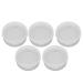 Air Cushion Powder Puff Organizer Multi Purpose Powder Puff Organizer Portable Sponge Powder Puff Organizer Round Transparent Organizer for Earrings Jewelry Powder Puffs