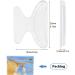 10 Pairs of Clear SMARTTOP 2.5mm Anti-Slip Silicone Nose Pads for Glasses - Self-Adhesive & Soft Air Bag Nose Pad for Eyeglasses, Sunglasses, Reading Glasses - Buy Online on GoSupps.com