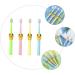 Fomiyes 4-Pack Cartoon Baby Toothbrushes | Travel-Friendly & Beautiful Children's Toothbrushes - Buy Online on GoSupps.com