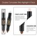 2-in-1 Contouring Pencil & Concealer - Versatile Makeup Highlighter for All Skin Types | International Shipping Available - Buy Online on GoSupps.com