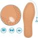 Thin Breathable Deodorant Leather Insoles for Shoes - Absorb Sweat & Replace Inner Soles (Size 39-40 - Buy Online on GoSupps.com