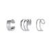 Boho Cartilage Ring Earrings Set | Minimalist No Piercing Ear Cuffs for Women & Girls - Buy Online on GoSupps.com