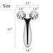 SUPANT V Facial Roller Massager - Reduce Wrinkles, Puffiness & Tighten Skin | Lymphatic Drainage & Collagen Production for Youthful Glow - Buy Online on GoSupps.com