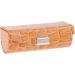 F Fityle Orange Soft Leather Organizer Bag with Lipstick Case Ideal for Wallets & Cosmetics Storage Set with Mirror - Buy Online on GoSupps.com
