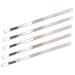 PLAFOPE 5pcs Ash Brown Eyebrow Pencil Brow Pencils Eyebrow Makeup Tools Thin Eyebrow Pencil Plastic