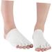 Mikinona 1 Pair Gel Feet Sock Gel Socks for Feet Dry Feet Gel Socks Bunion Splints Pad Foot Moisturizing Socks Five Toe Gel Socks Toe Spacers Toe Spreader Toe Socks - Buy Online on GoSupps.com