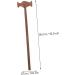 Healeved Manual Massage Hammer - Handheld Body Massager Tool for Effective Back and Muscle Relief - 42x9x4cm Coffee Color - Buy Online on GoSupps.com